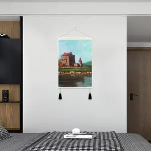 Fantasy Castle Tassel Hanging Picture