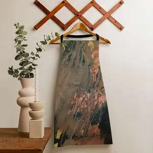 Bronze Abstraction Apron (With Pockets)