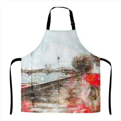 Afternoon In Paris Apron (With Pockets)