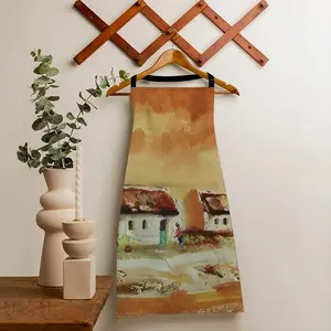 Green Door Apron (With Pockets)