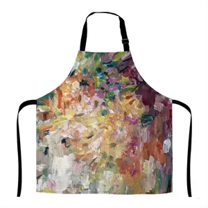 Fading Flowers Apron (With Pockets)