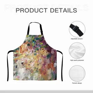 Fading Flowers Apron (With Pockets)