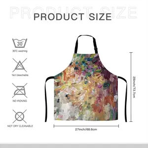 Fading Flowers Apron (With Pockets)