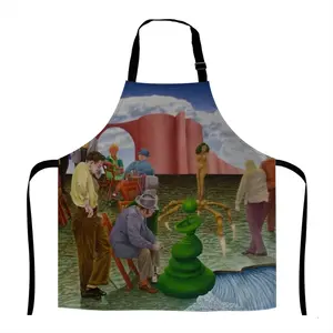 Along The Border Of Dream Apron (With Pockets)