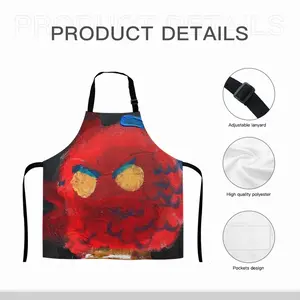 Derrida Bird Apron (With Pockets)