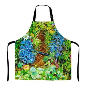 Garden At Giverny I Apron (With Pockets)