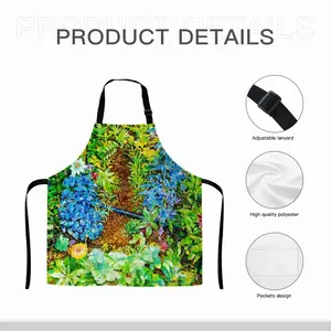 Garden At Giverny I Apron (With Pockets)