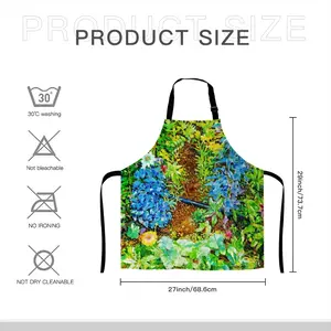 Garden At Giverny I Apron (With Pockets)