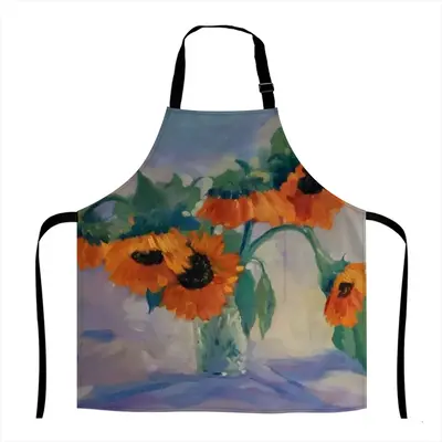 Sunflowers Apron (With Pockets)