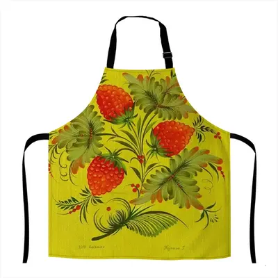 Raspberry Apron (With Pockets)