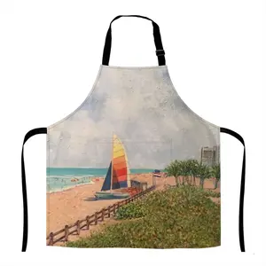 Sailboat On Miami Beach Apron (With Pockets)