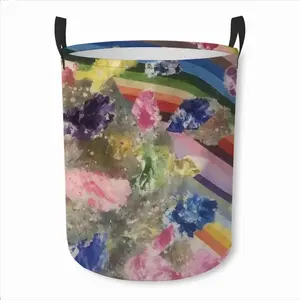 Colorful Society Laundry Basket (Round Bottom)