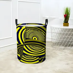 Abunai (Warning) Laundry Basket (Round Bottom)