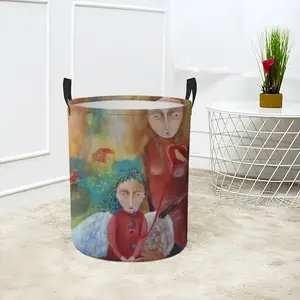 Birthday Laundry Basket (Round Bottom)