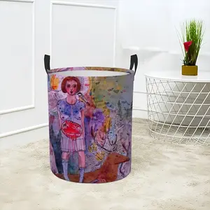 The Full Moon Laundry Basket (Round Bottom)