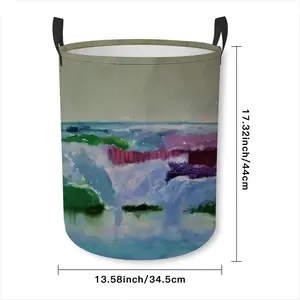 Water Falling Laundry Basket (Round Bottom)