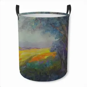 Sunny Field Laundry Basket (Round Bottom)