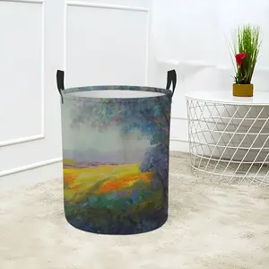 Sunny Field Laundry Basket (Round Bottom)