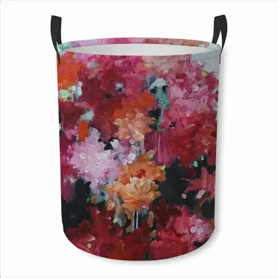 Infinite Garden Ii Laundry Basket (Round Bottom)