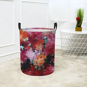 Infinite Garden Ii Laundry Basket (Round Bottom)