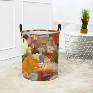 Birds Of A Feather Laundry Basket (Round Bottom)