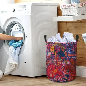 Fired Laundry Basket (Round Bottom)