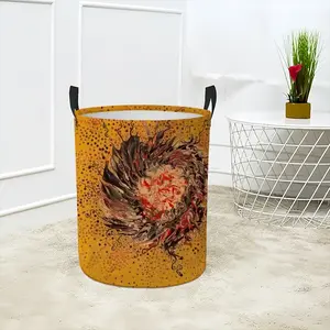 Cellular Universe Q Laundry Basket (Round Bottom)