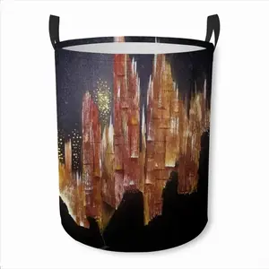 Crystals Laundry Basket (Round Bottom)