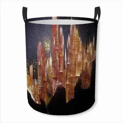 Crystals Laundry Basket (Round Bottom)