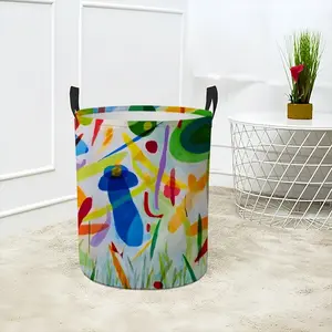 Dancing I Laundry Basket (Round Bottom)