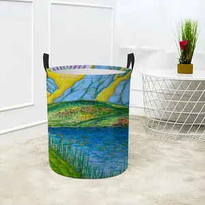 Tims Meadow Laundry Basket (Round Bottom)