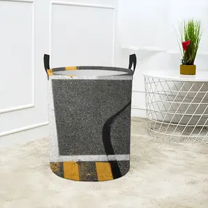 Road Rage#87 Laundry Basket (Round Bottom)