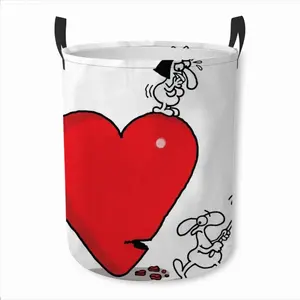 Axing Love Laundry Basket (Round Bottom)