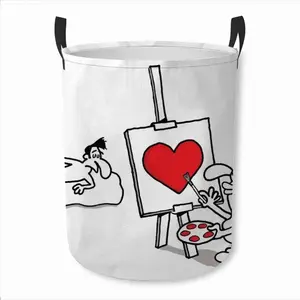 Art Lover Laundry Basket (Round Bottom)