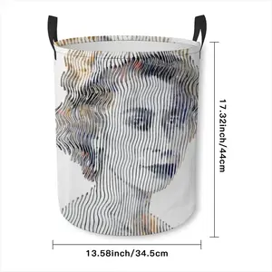 Queen Elizabeth 2 Laundry Basket (Round Bottom)