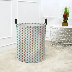 Red Green Laundry Basket (Round Bottom)