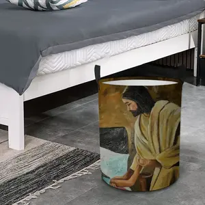 Jesus Heals Laundry Basket (Round Bottom)