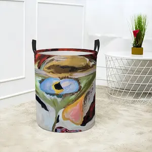 Drunk Man Laundry Basket (Round Bottom)