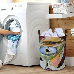 Drunk Man Laundry Basket (Round Bottom)