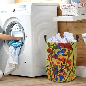 A Pretty Kettle Of Fish Laundry Basket (Round Bottom)