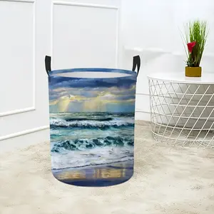 Song Of Storms Laundry Basket (Round Bottom)