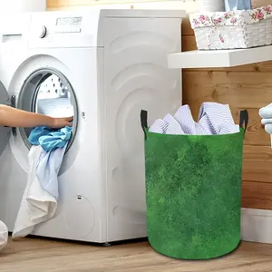 Green Jasper I Laundry Basket (Round Bottom)