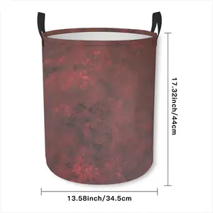 African Red Laundry Basket (Round Bottom)