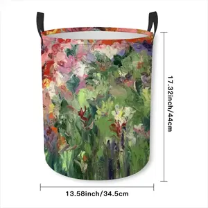 Dancing Meadow Gift Idea Laundry Basket (Round Bottom)