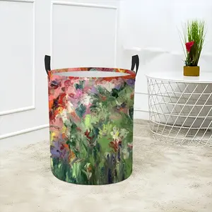 Dancing Meadow Gift Idea Laundry Basket (Round Bottom)