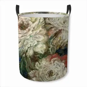 Flowers Laundry Basket (Round Bottom)