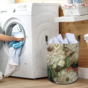 Flowers Laundry Basket (Round Bottom)