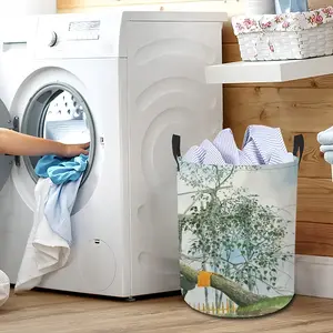 The Sacred Branch Laundry Basket (Round Bottom)