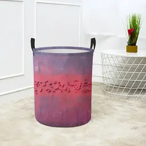 Heart Portal Laundry Basket (Round Bottom)