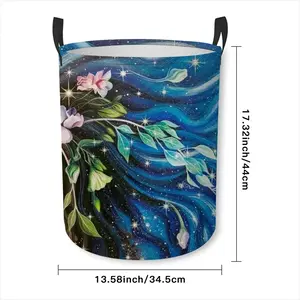 The Universe Inside Us Laundry Basket (Round Bottom)